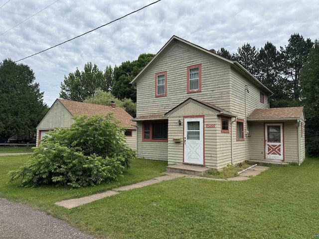 68520 Lea St, Iron River, WI 54847 - view of property featuring a front lawn