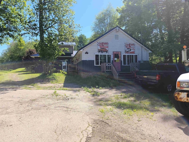 view of bungalow