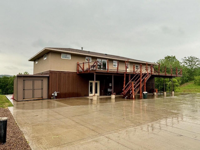 view of sport court