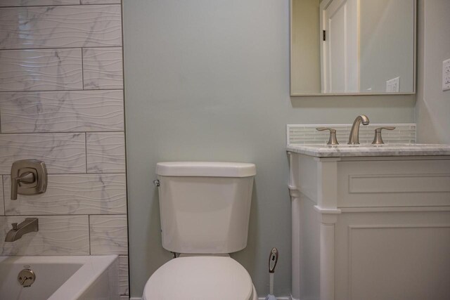 N9351 Juneau Ln, Necedah, WI 54646 - bathroom featuring vanity and toilet