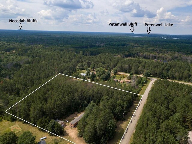 N9351 Juneau Ln, Necedah, WI 54646 - bird's eye view