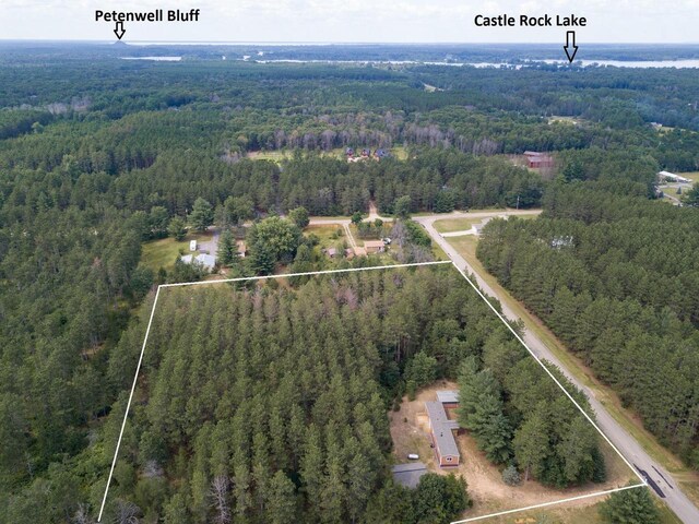 N9351 Juneau Ln, Necedah, WI 54646 - aerial view