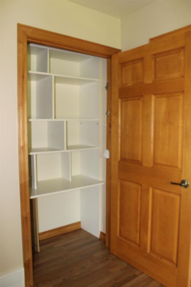 view of closet