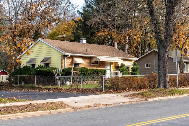 view of front of house