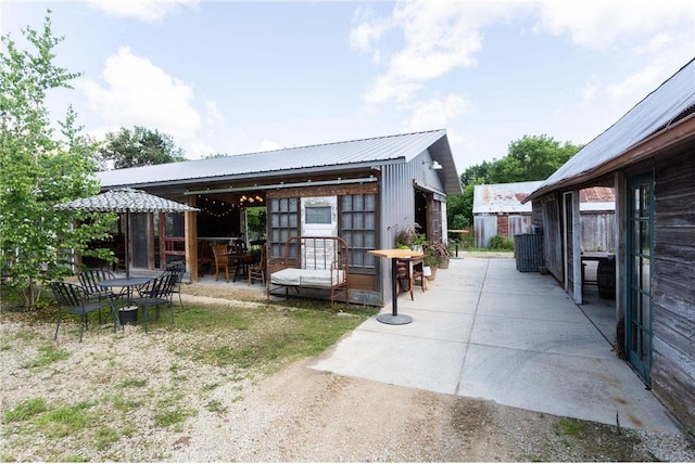 exterior space featuring a patio area