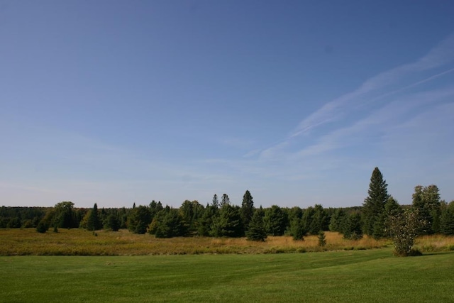 view of landscape with a rural view