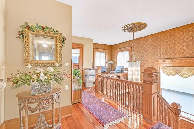 interior space featuring light hardwood / wood-style floors