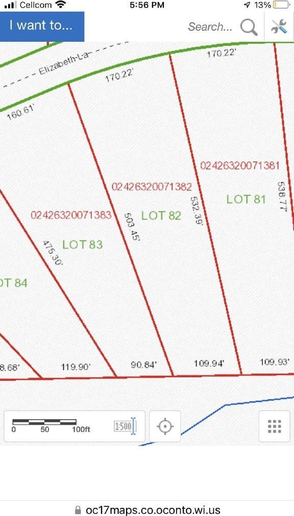 Elizabeth Ln, Sobieski WI, 54171 land for sale