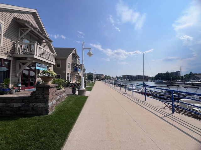 650 S Pier Dr Unit 2, Sheboygan, WI 53081 - view of road featuring a water view