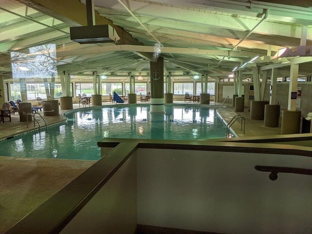 view of pool