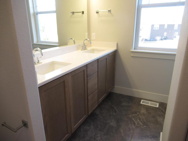 1790 Arbor Vista Pl, West Bend, WI 53095 - bathroom featuring double vanity