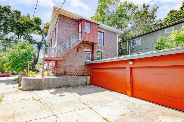 view of rear view of property