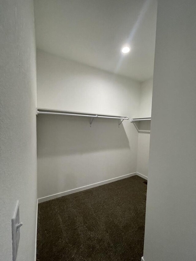 3272 S Bartells Dr, Beloit, WI 53511 - spacious closet with dark colored carpet