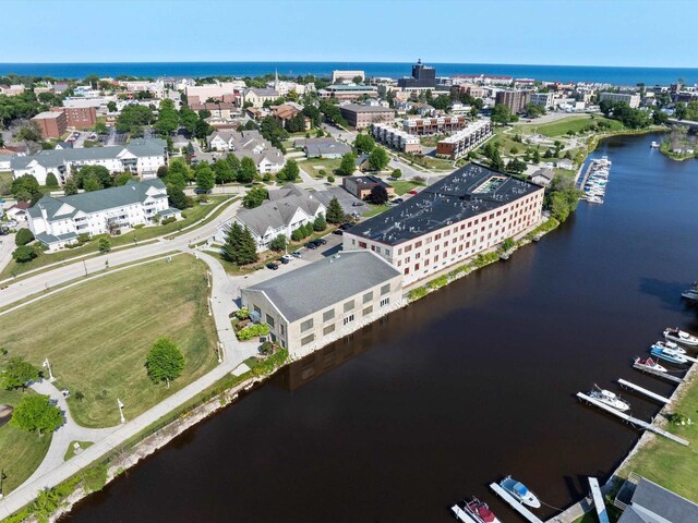 834 N Water St, Sheboygan, WI 53081 - aerial view with a water view