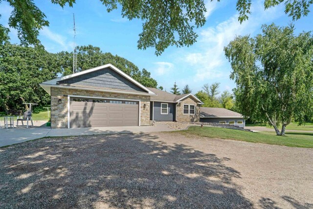 W12203 State Road 23, Ripon, WI 54971 - single story home with a garage