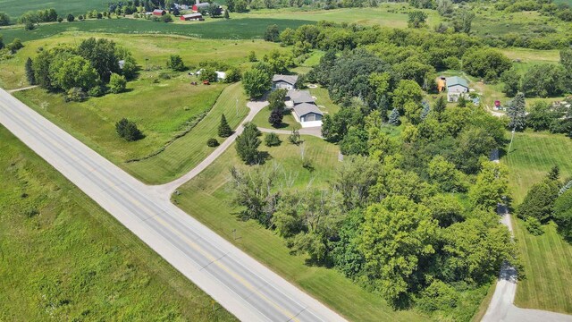 W12203 State Road 23, Ripon, WI 54971 - birds eye view of property featuring a rural view