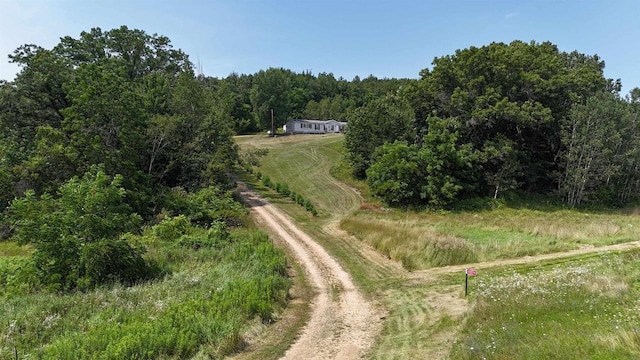 20649 Julia Rd, Clifton, WI 54618 - drone / aerial view with a rural view