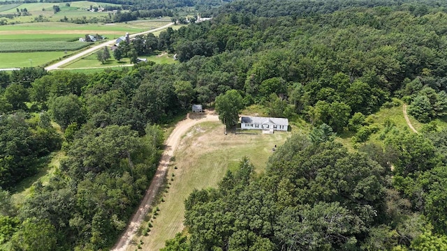 20649 Julia Rd, Clifton, WI 54618 - aerial view with a rural view