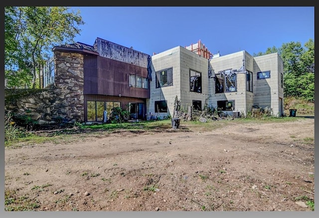 view of rear view of house