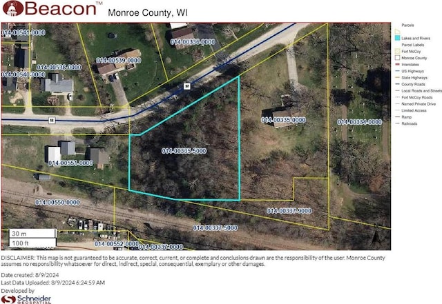 Address Not Disclosed, Tomah WI, 54660 land for sale