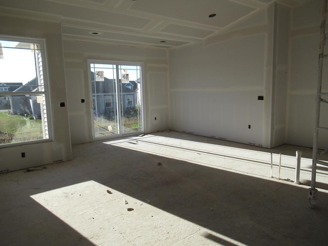 view of empty room