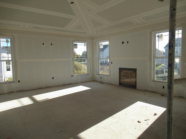 view of unfurnished living room