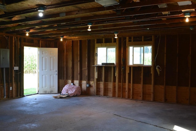 miscellaneous room with electric panel