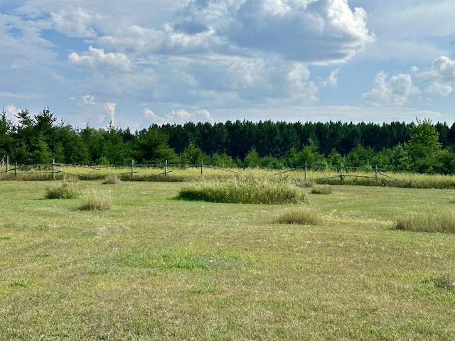 view of landscape with a rural view