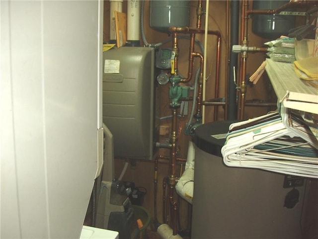 view of utility room