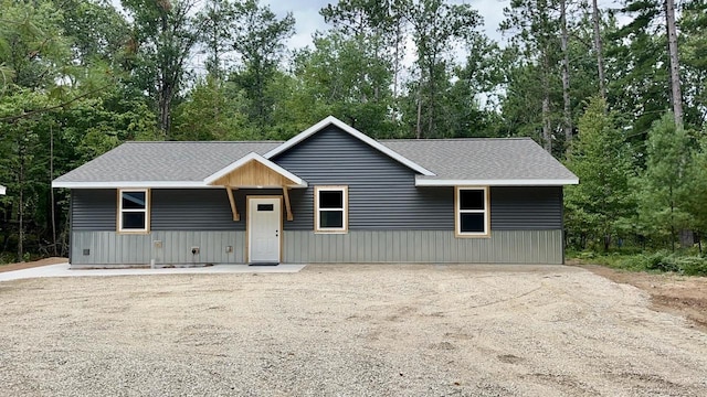 view of front of house