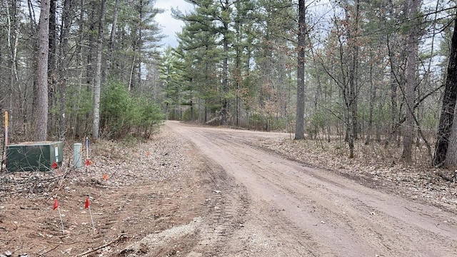 view of road