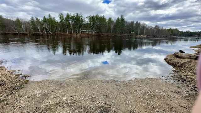 property view of water