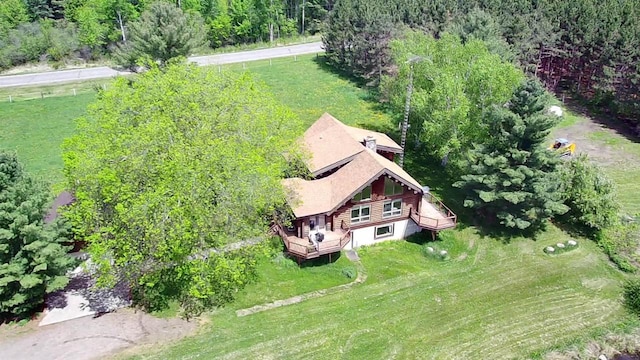 W6769 County Road D, Sheldon, WI 54766 - view from above of property featuring a forest
