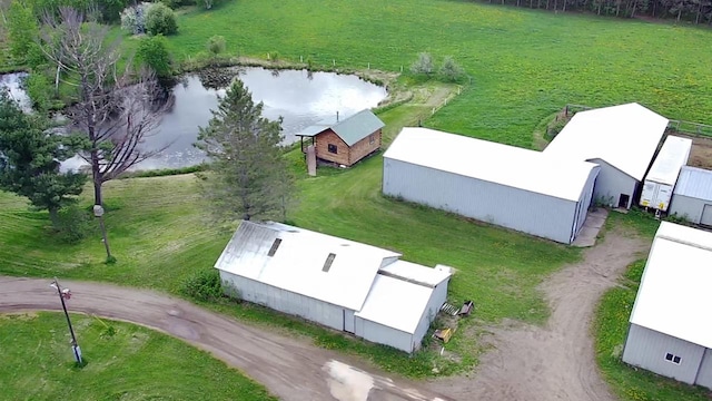 W6769 County Road D, Sheldon, WI 54766 - aerial view of property and surrounding area with a nearby body of water