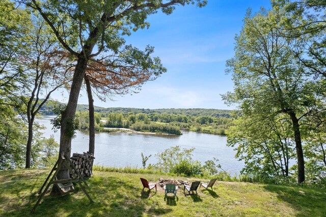 property view of water