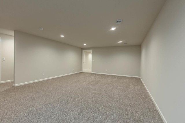 empty room with carpet