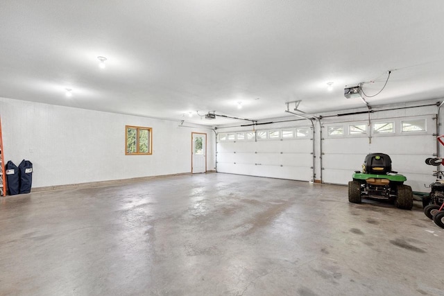 S2916A Fairway Dr, Reedsburg, WI 53959 - garage with a garage door opener