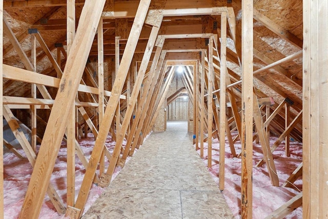 S2916A Fairway Dr, Reedsburg, WI 53959 - view of attic