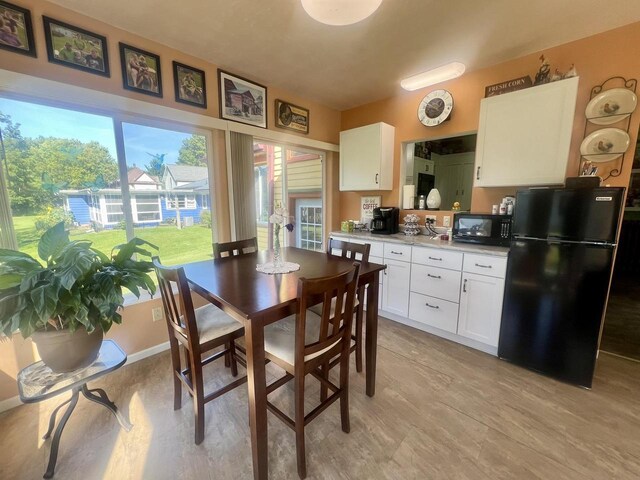 view of dining area