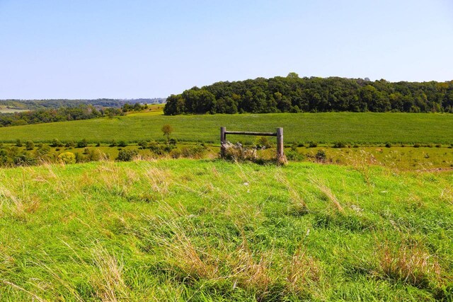 exterior space featuring a rural view