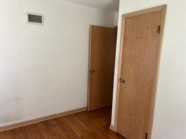 interior space featuring hardwood / wood-style flooring