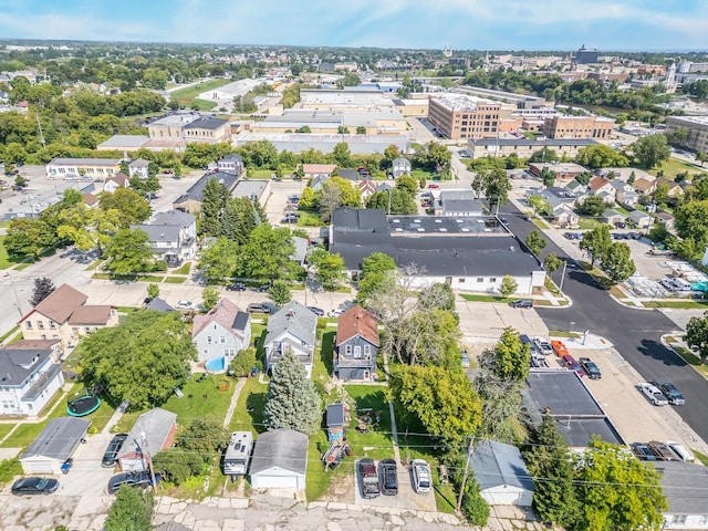 birds eye view of property featuring a residential view