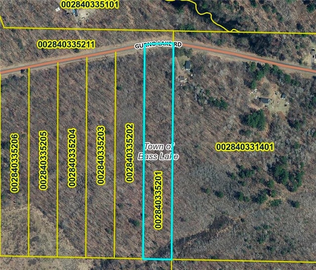 4.752ACRESON Gurno Lake Rd, Hayward WI, 54843 land for sale