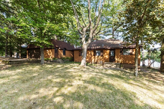 W11585 Demynck Rd, Lodi, WI 53555 - view of front of property featuring a front yard