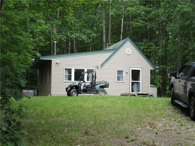 view of rear view of house