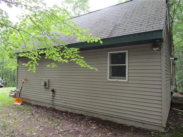 view of property exterior