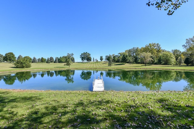 property view of water