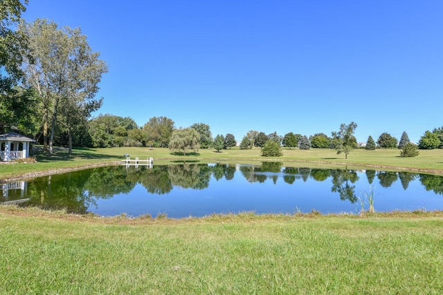 property view of water