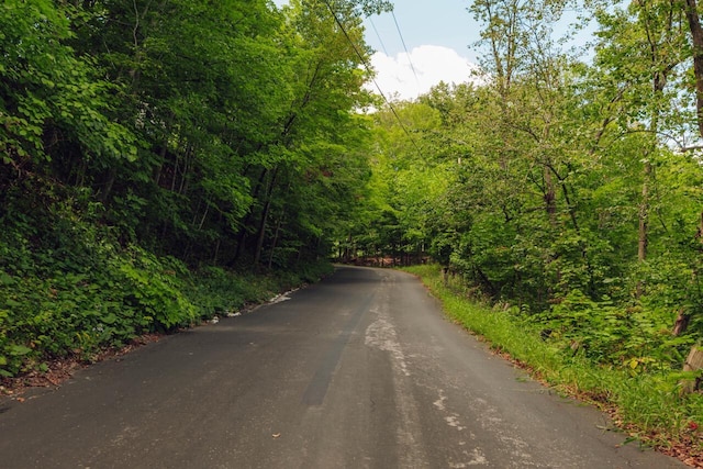 view of road