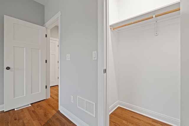 view of closet